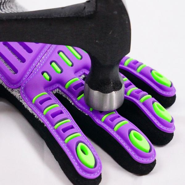 13-Needle Touchscreen Nitrile Sanding Gloves, TPR Colors Are Optional, Lightweight, Anti-Collision, Wear-Resistant, Cut-Resistant, Enabled