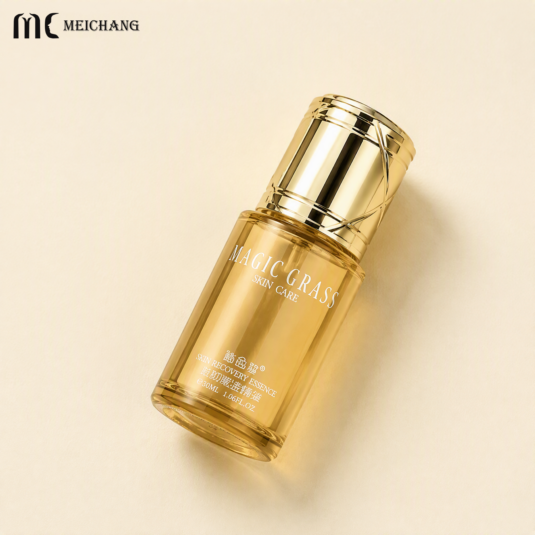 30ml Twist-Up Glass Dropper Bottle for Serum , Lotion & Light Cream(MC-623)