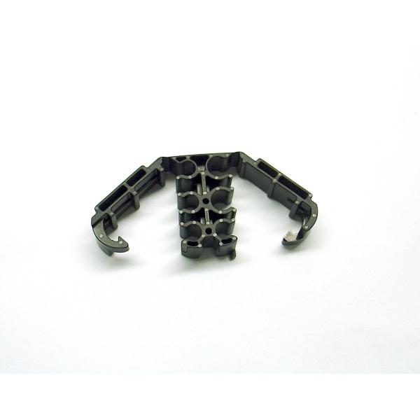 Multi metal pin insert injection molding / double injection mold