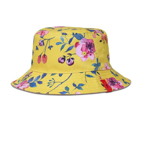 Plain White 100% Cotton Reversible Bucket Hat 56-60cm Size Colourful