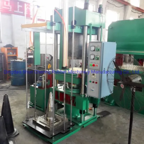 Automatic Pressure Control Vulcanizing Press for Rubber Road Cones