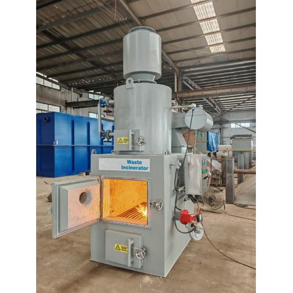 Customizable Size Industrial Waste Incinerator with 800-1200 Degrees Celsius Temperature Range and 50KG-1ton Per Batch Capacity