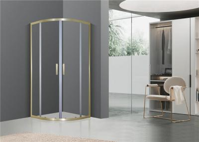6mm tempered glass 900x900x2000mm Bathroom Curved Corner Shower Enclosure , Shower And Bath Enclosures