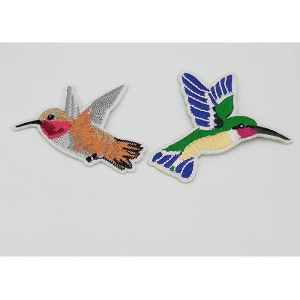Bird Flower Embroidery Patches For Jackets / Jeans / Shirts / Hats / Backpacks