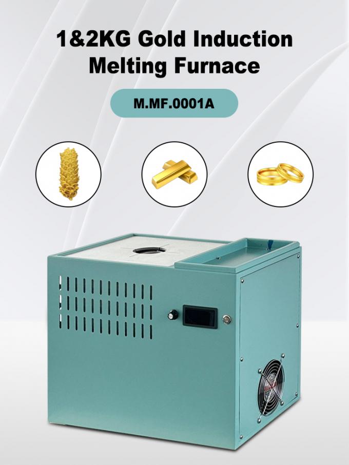 5KW 220V Single Phase Jewelry Smelting Oven 27KG Lightweight for Precious Metal Casting