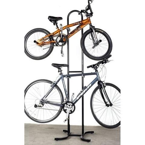 Knocked Down U Shape Tube Bike Storage Rack With X-Shape Base