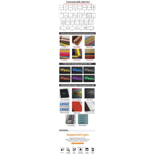 OEM Logo Ronde économiser Rose Fleur Joaillerie Boîte Pour le mariage cadeau d'anniversaire demoiselle d'honneur