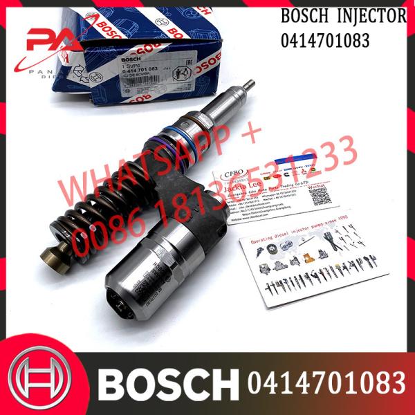 Injetor genuíno 0414701083 da unidade do combustível 0414701083 diesel 0414701013 0414701052 2995480 2998526 523717 5237178 0986441013