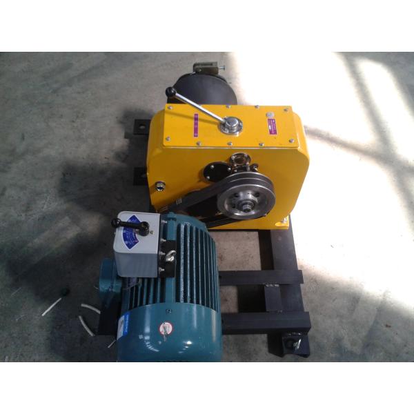 Heavy Duty Electric Cable Pulling Winch 8 Ton 5.5KW Rated Load Two Brake Installment