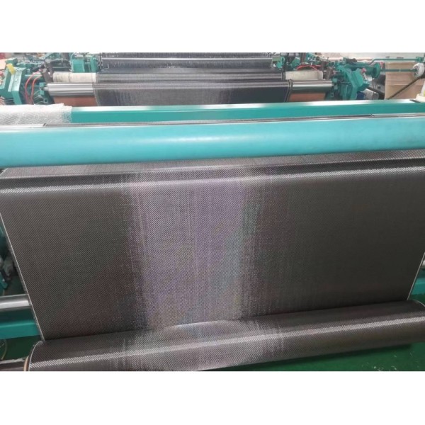 Smooth Surface 200Gsm Coloured Carbon Fibre Cloth With Carbon Fiber Intervention Impregnated Plain Style
