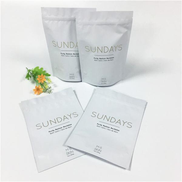 Stand Up Packaging Bags for Bath Salts Body Scrub Packaging Bags