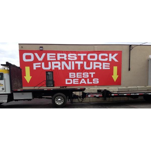 CMYK Printing Vinyl Wall Banner Full Color Customized With Logo