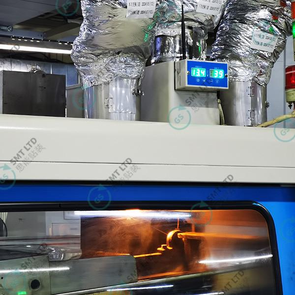 Sistema SMT de control de los gases de escape del horno de reflujo para la seguridad del flujo de aire