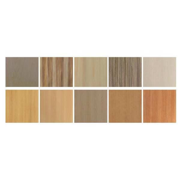 HPL Top Dark Wood Nightstand With Drawers , Narrow Bedside Table Night Stand