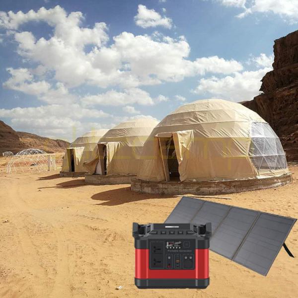 Portable 100w Polycrystalline Foldable Solar Panel Lightweight For Outdoor