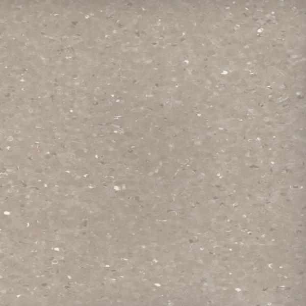 Non Slip Hospital PVC Flooring , Homogeneous Tile Flooring Faint Yellow Color