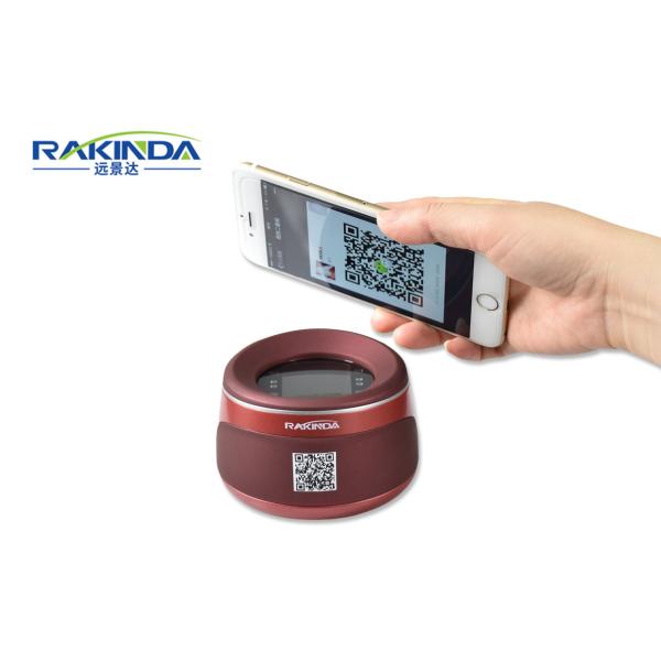 POS System Countertop QR Code Barcode Scanner 38.3×60.4 mm Scanning Window