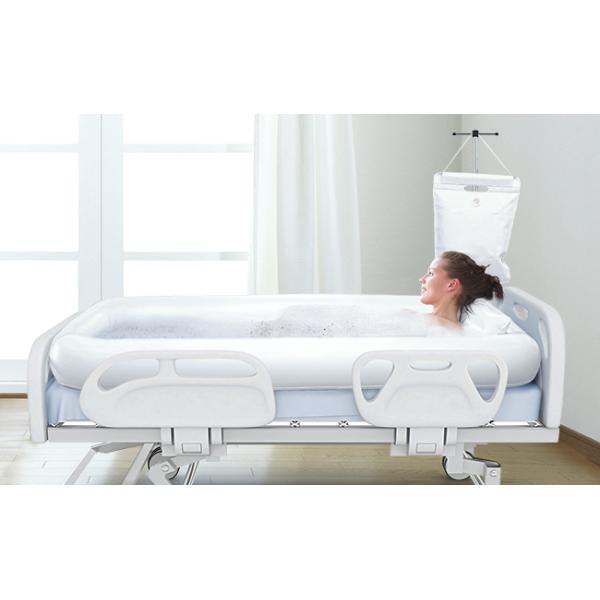 Kit de douche à côté du lit et ensemble de baignoire pour adultes gonflables