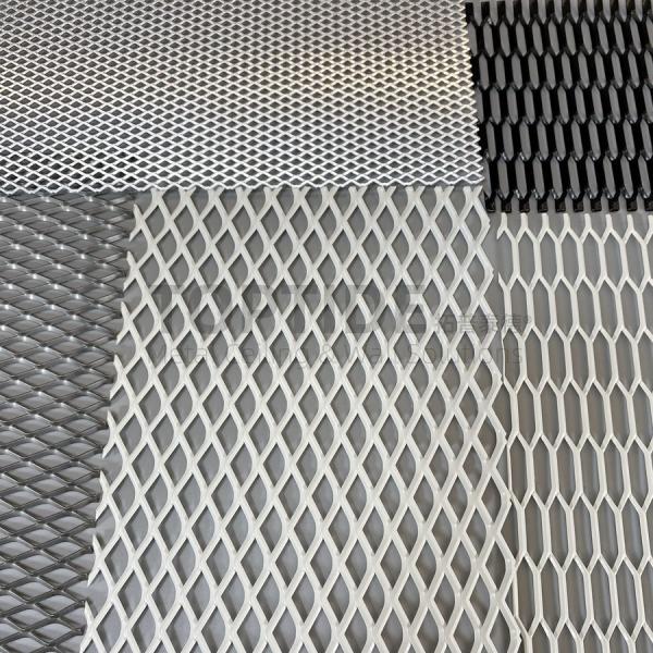 Industrial Design Metal Mesh Ceiling Integrated Lighting Aluminum Drop Metal Ceiling