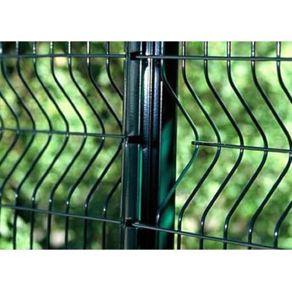 PVC Coated Welded Wire Mesh Panels For Area Protection , Eco Friendly