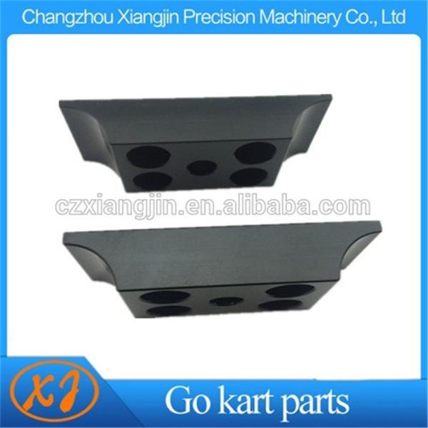 CNC Machined Anodized 28mm 30mm 32mm Go Kart Enigne Mount Lower Clamp
