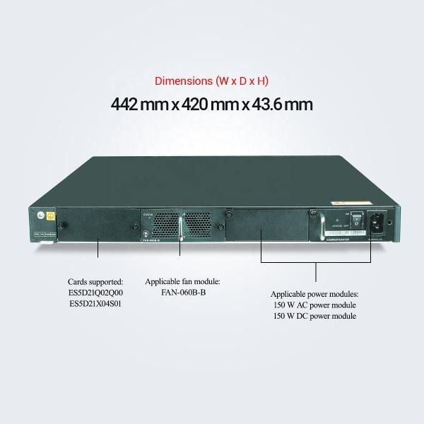 Full-Duplex Half-Duplex Communication Ethernet Access Switch S6720-32C-SI-AC 24 Ports for Smooth Functioning