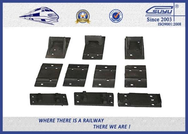 Strength Carbon steel Plain Railroad Tie Plate For Railway Fasteners
