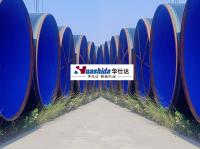 Ligne de production intégrée pour revêtement anticorrosion interne et externe: pulvérisation interne de poudre époxy et technologie de revêtement 3PE externe