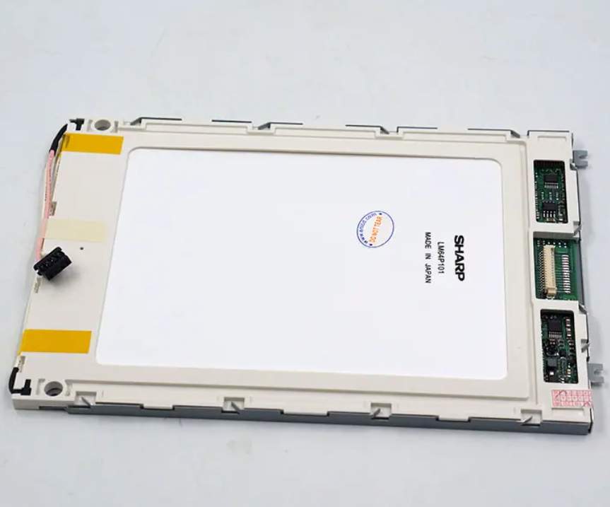 Sharp LM64P101 7.2-inch 640×480 VGA Monochrome FSTN LCD Panel for CNC Industrial Control