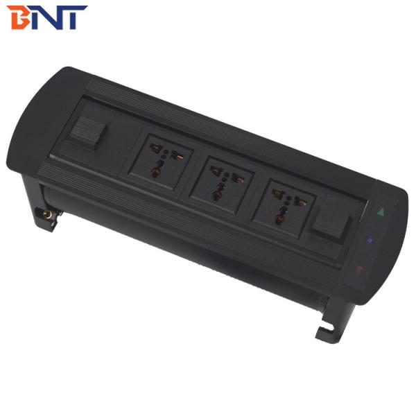 BNT General purpose multiple universal power motorized flip up table socket