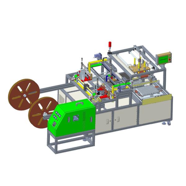 0.6Mpa Car Filter Making Machine Automobile Screen Continuous Edging