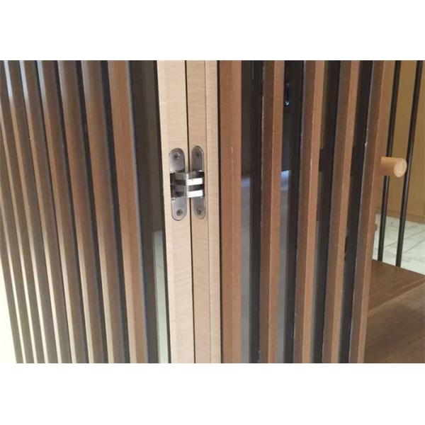 La puerta de madera SOSS de la puerta cortafuego ocultada articula grueso del acero inoxidable 35m m