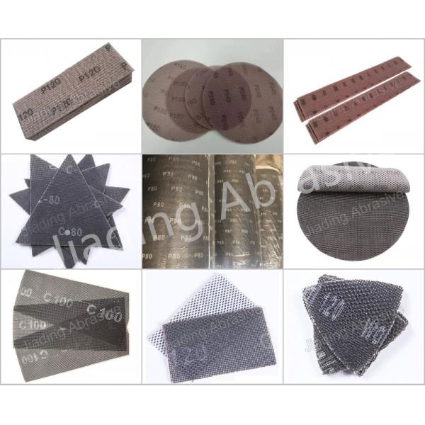 Dust Free 225mm Aluminium Oxide Abrasive Sanding Screen Sand Net Mesh Disc for Sander