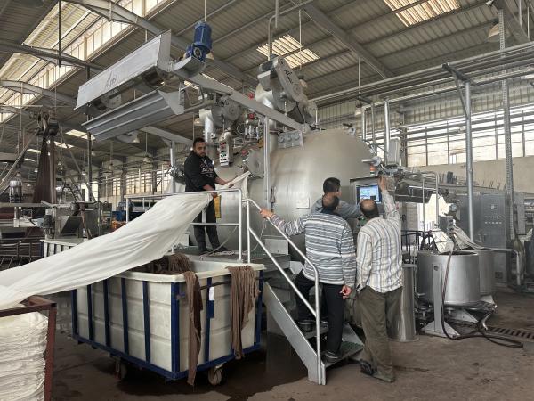 Low Consumption Airflow Dyeing Machine Heavy Duty With SETEX747 Controller