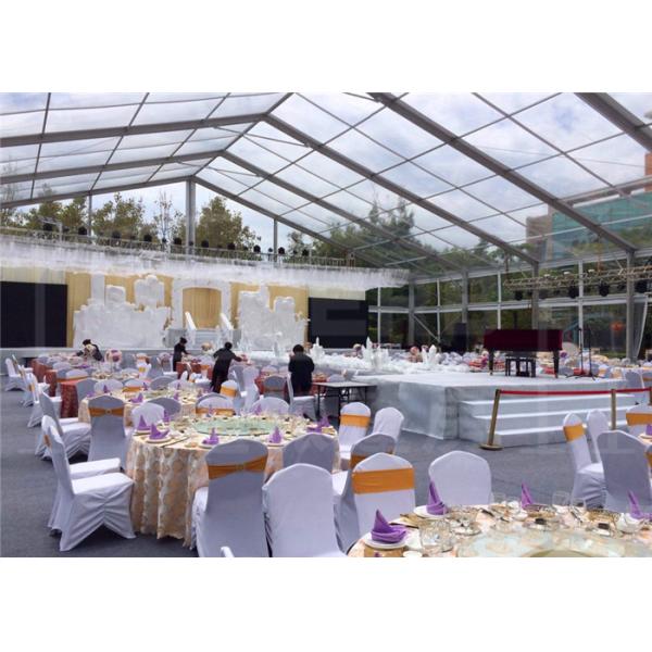 Big Outdoor 20x50m Transparent Pvc Clear Roof Tent for Wedding Marquee
