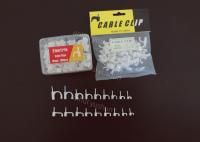 Polyester Flat Plastic Cable Fasteners Plastic Wire Clip Holder 4mm