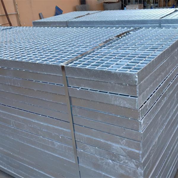 Factory Supply Customized Galvanized Steel Trench Drain Cover Steel Bar Grating Price Metal Grate for Outdoor Walkway Floor