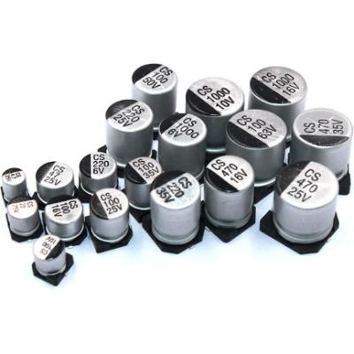 10.20mm Height Aluminum Electrolytic Capacitor SMD Cap 105C SMT FK Series