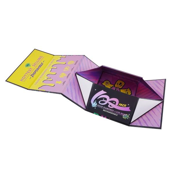 Custom Cardboard Rigid Magnetic Gift Box , Luxury Folding Gift Boxes With Magnetic Lid