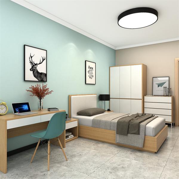 Fabricado em Foshan Fábrica Myidea Quadro de cama Metal pesado Cama de banho Mobiliário de apartamento para adultos