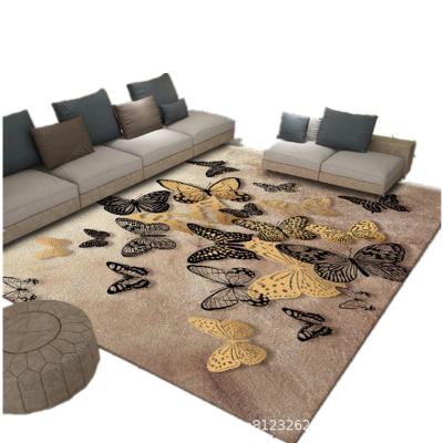 Tapete luxuoso claro nórdico do tapete do assoalho para a mesa de centro 80*120cm da sala de visitas