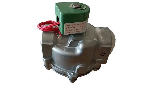 High Flow ASCO Solenoid Valve 2 Position 2 Way Aluminum Gas Valve 8040-8215 Series