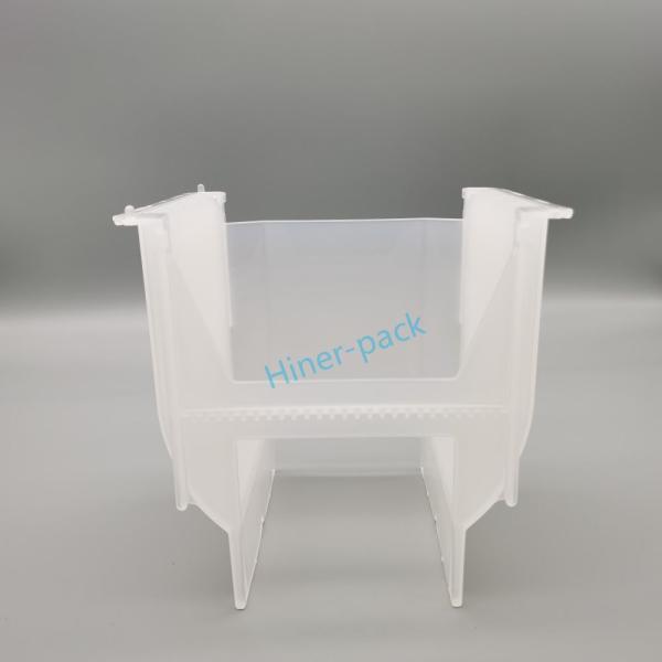 Sala limpa 8 polegadas Transparente PP Material Wafer Carrier Cassete Semicondutor Caixa de embalagem