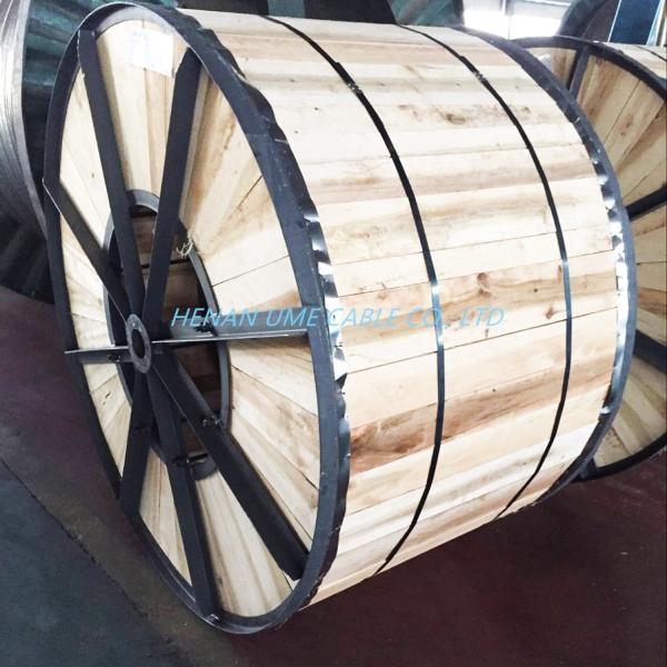 Bare Copper Wire Round Wire Medium Voltage XLPE Insulated Power Cable 1X185 mm 1core for Power Evacuation Equipment