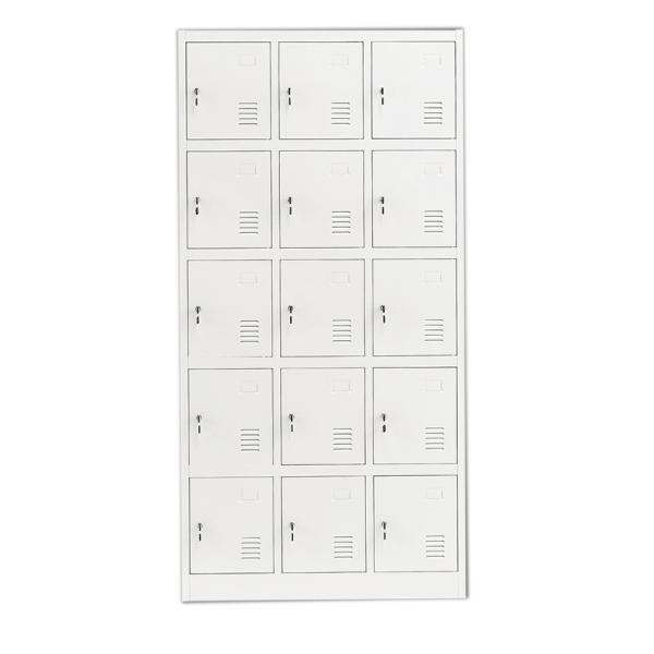 Segurança Lockable impermeável 15 cacifos do metal do fechamento do puxador da porta