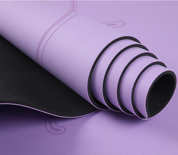 Outdoor Eco Friendly China Supplier Antislip Pattern Pro Natrual Rubber PU Yoga Mat