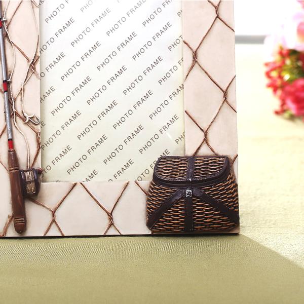 Sport Theme European Square Picture Frame Resin  Gift  Resin Golf Style Design Frame