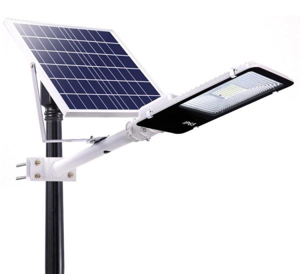 60W Solar Powered Street Lamp Posts , Solar Street Light Post Excellent Warranty 7m Nice Shape
