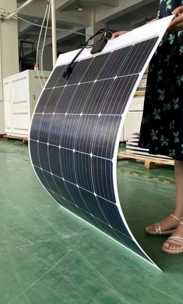 120W-450W Flexible Solar Panel For Yacht Vehicle Outdoor Solar Charging PVc Module Outdoor Power Generation System