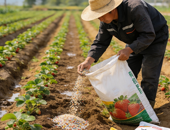 High Nitrogen Customizable Compound Fertilizer Npk Boost Vegetative Growth